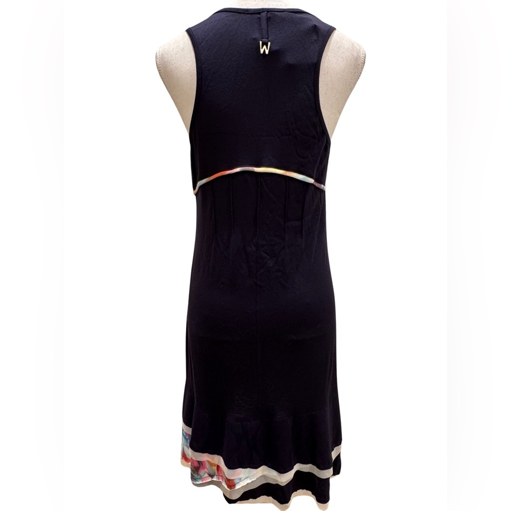 NWT WLove Paris Sleeveless Quirky dress. Multicolored  Small. - Picture 4 of 8